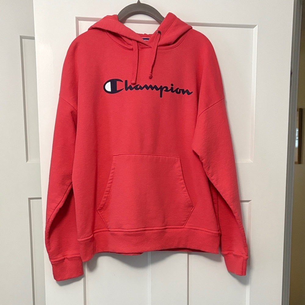Champion women’s hoodie size: L